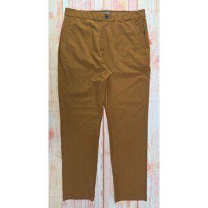 FLX Mens Brown Stretch Dress Pants Size 34x30